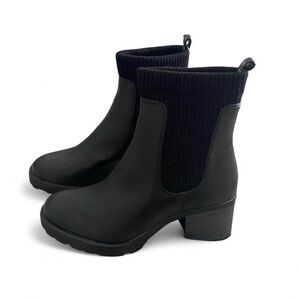 White Mountain Black Ankle Booties